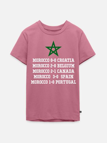 Maroc Brésil Tanger - Teenager Premium Bio T-Shirt - Mauve