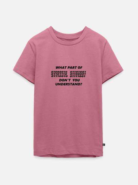 Lustiger Spruch über Informatik - Teenager Premium Bio T-Shirt - Mauve