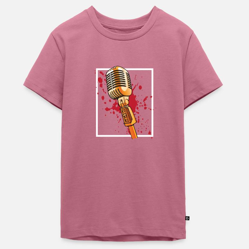 Micro bloddy - T-shirt Premium bio Ado - mauve