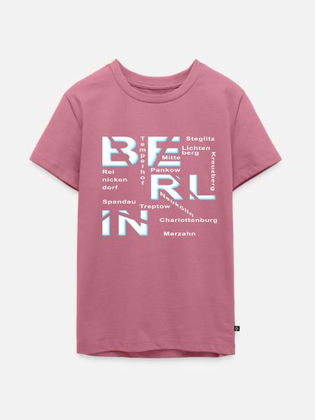 Berlin - Teenager Premium Bio T-Shirt - Mauve