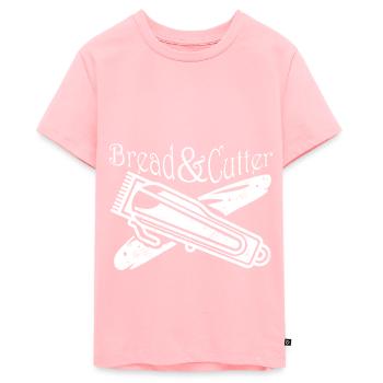Barber Barbier Coiffeur homme Barbershop - T-shirt Premium bio Ado - rose - Devant