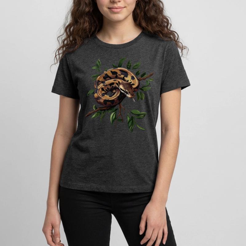 King Python Snakes Lover Terrarium Python Teenager Premium Organic T-Shirt