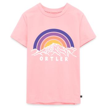 Ortler Monte Zebru Königsspitze Südtirol Italien - Teenager Premium Bio T-Shirt - Rosa - Vorne