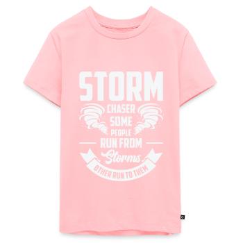 Storm Hunter Tornados Storm Chaser Cadeau - T-shirt Premium bio Ado - rose - Devant