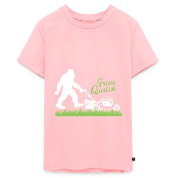 Tondeuse à gazon Jardiniers paysagistes Bigfoot - T-shirt Premium bio Ado - rose - Devant