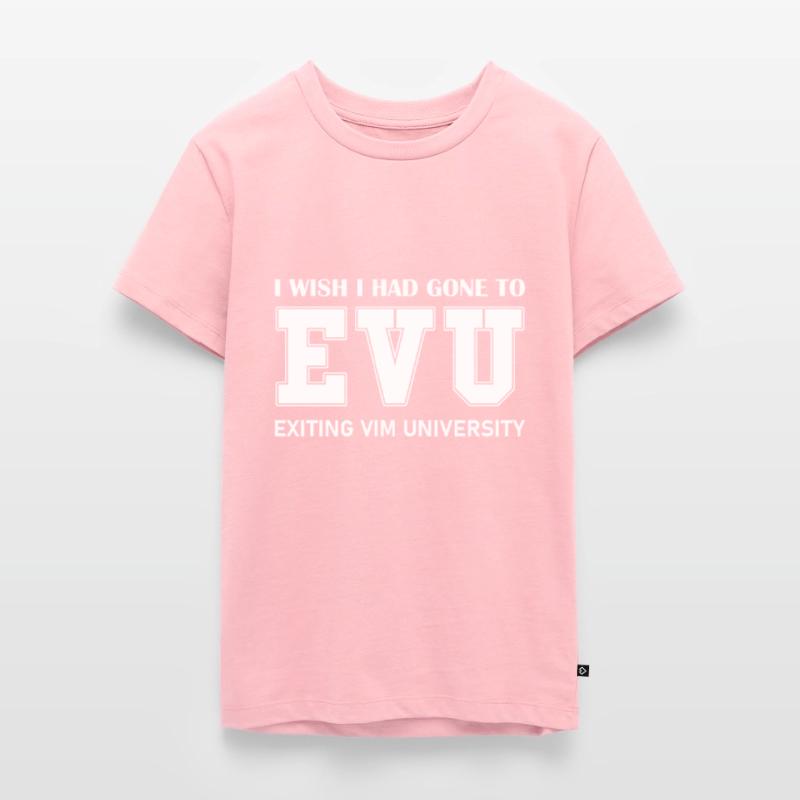 Exiting VIM University for Linux Nerds and Coders Teenager Premium Bio T-Shirt
