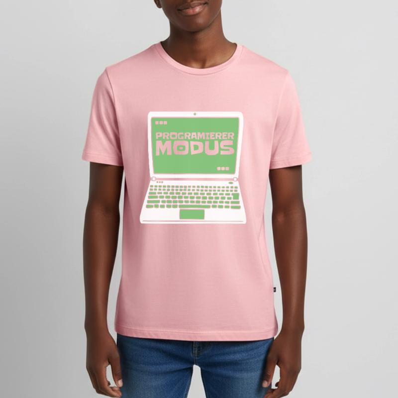 Entwickler Coder Programmierer Laptop Teenager Premium Bio T-Shirt