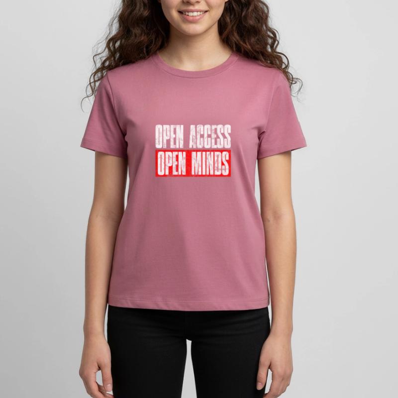 Open Access Open Mind for Hacker and Coder Teenager Premium Bio T-Shirt