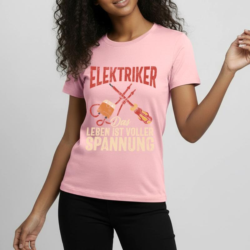Electronics Technician Electrics Profession Volt Electrical Engineering Teenager Premium Organic T-Shirt