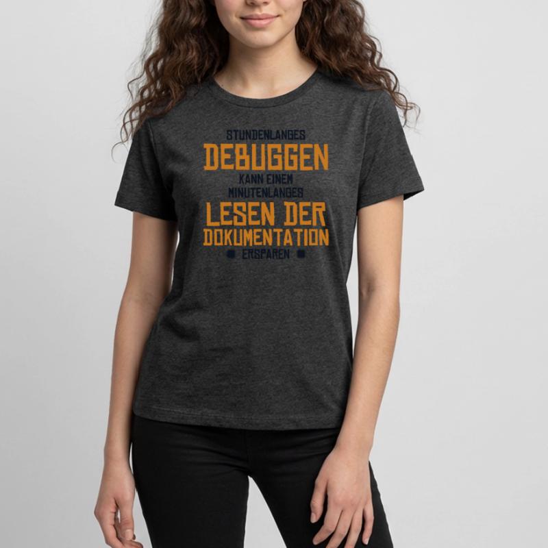 Stundenlanges Debuggen Softwareingenieur Coder Teenager Premium Bio T-Shirt