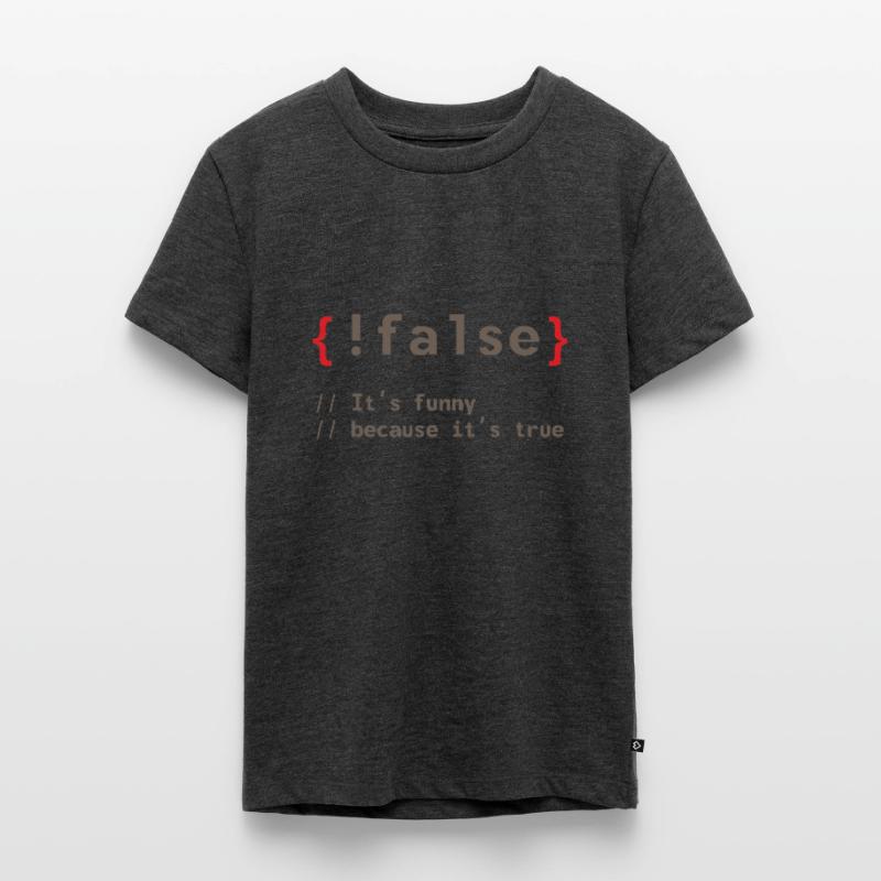 Coding Debug Admin Programme Cadeau T-shirt Premium bio Ado
