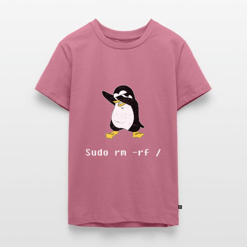 Sudo rm RF Admin Sysadmin Cadeau Java Linux T-shirt Premium bio Ado