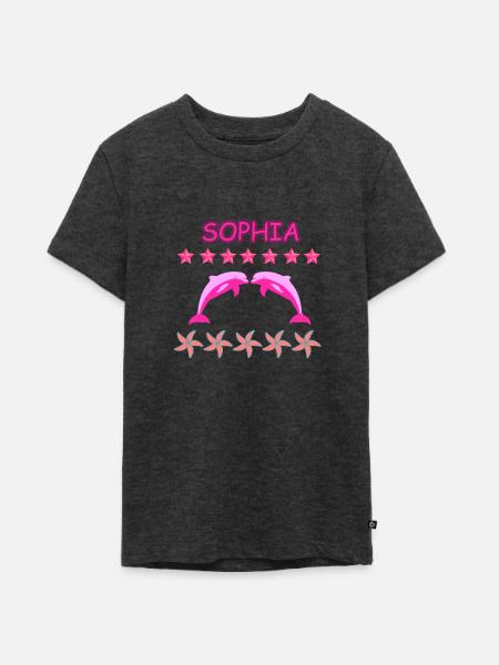Sophia - T-shirt Premium bio Ado - anthracite chiné