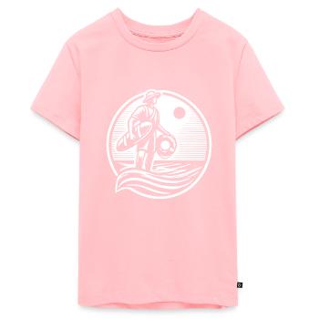 Héros sauveteurs - T-shirt Premium bio Ado - rose - Devant