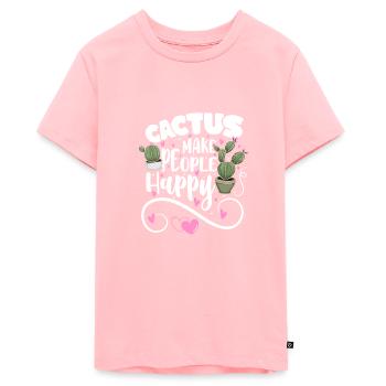 Cactus épineux Mexique - T-shirt Premium bio Ado - rose - Devant
