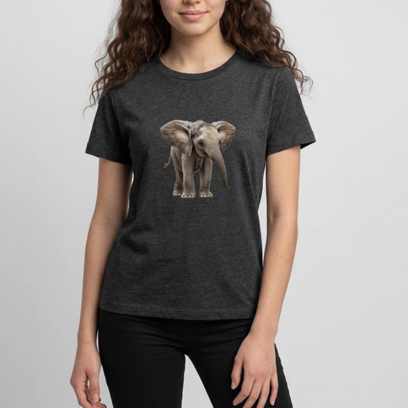 Méga mignon bébé éléphant T-shirt Premium bio Ado
