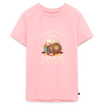 Casino Gambling Hold’em Game - T-shirt Premium bio Ado - rose - Devant