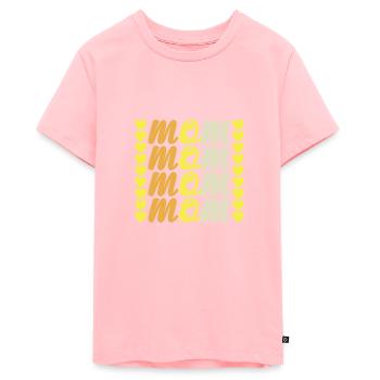Mom Mom Mom - Mother's Day Gifts - Teenager Premium Organic T-Shirt - rose - Front