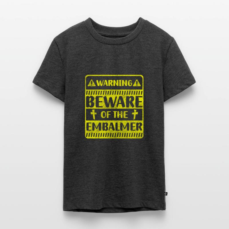 Bestatter Arbeit Sarg Leiche Teenager Premium Bio T-Shirt