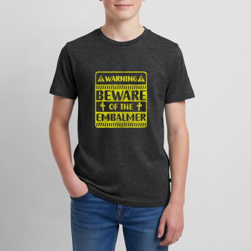 Bestatter Arbeit Sarg Leiche Teenager Premium Bio T-Shirt