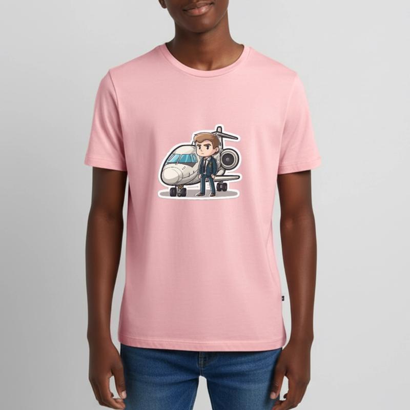 The Aviator Teenager Premium Organic T-Shirt