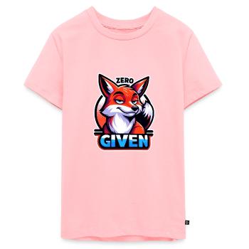 Zero Given - Fuchs Illustration - Teenager Premium Bio T-Shirt - Rosa - Vorne