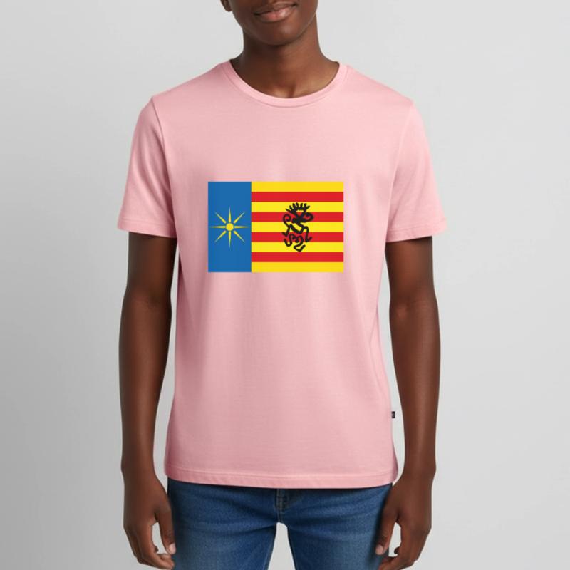Flagge des Salento mit Schamane Teenager Premium Bio T-Shirt