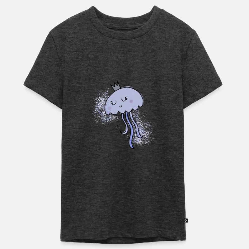 Méduse Kidz - T-shirt Premium bio Ado - anthracite chiné