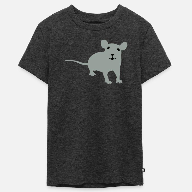 Rat - T-shirt Premium bio Ado - anthracite chiné