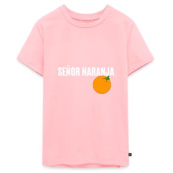 Señor Naranja - Teenager Premium Bio T-Shirt - Rosa - Vorne