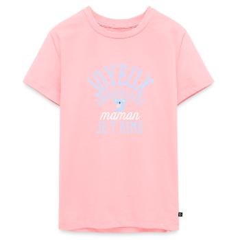 Joyeux anniversaire maman - T-shirt Premium bio Ado - rose - Devant