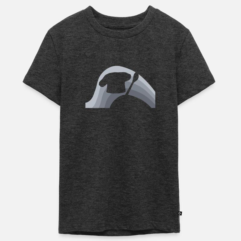 Cuisson du gâteau - T-shirt Premium bio Ado - anthracite chiné