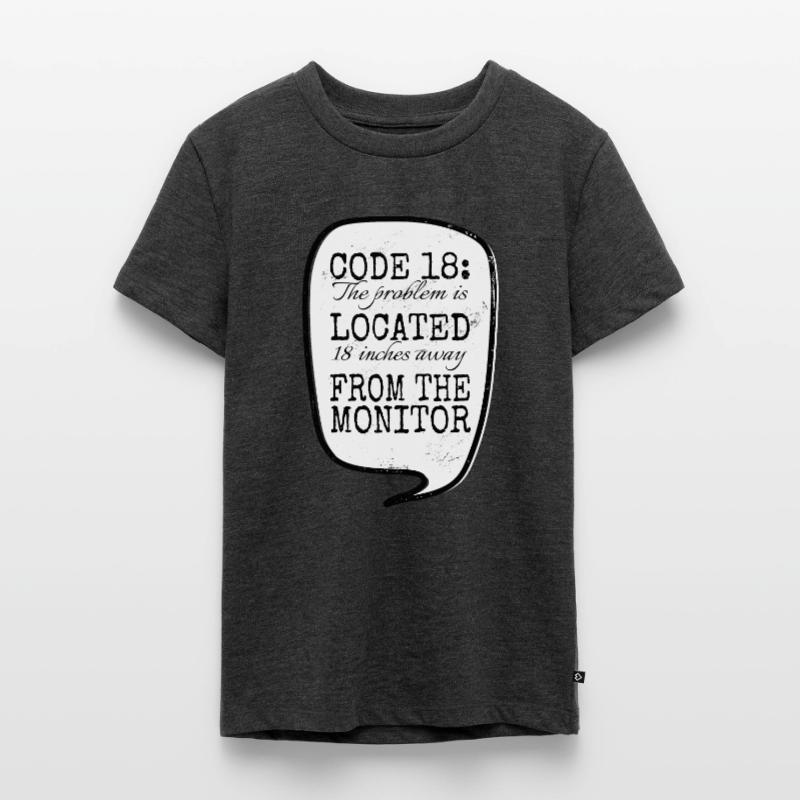 computer science cool coding fingers hacking jokes Teenager Premium Bio T-Shirt