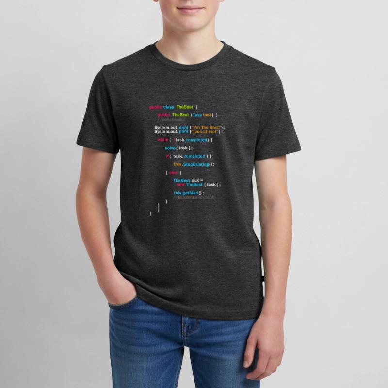 Program Code - The Best | Code Teenager Premium Organic T-Shirt