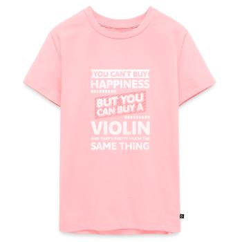 Musicien Artiste Symphonie classique - T-shirt Premium bio Ado - rose - Devant