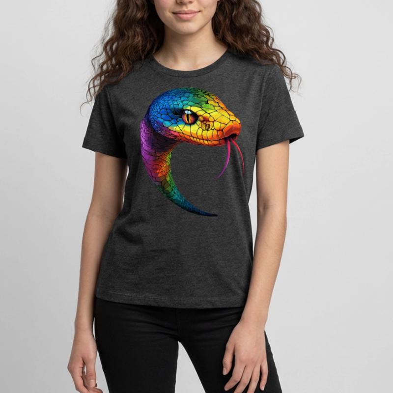 Snake Python Cobra Mamba Rattlesnake Snake Teenager Premium Organic T-Shirt