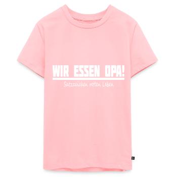 Lehrer Schule Deutsch Satzzeichen Lehrerin - Teenager Premium Bio T-Shirt - Rosa - Vorne