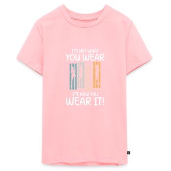 Fashion Lovers Individual Lifestyle Trendsetters - Teenager Premium Organic T-Shirt - rose - Front