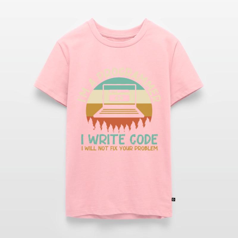 Programmeur Code Codage T-shirt Premium bio Ado