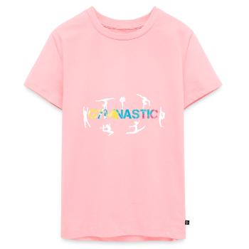 Gymnastique Gymnastes - T-shirt Premium bio Ado - rose - Devant