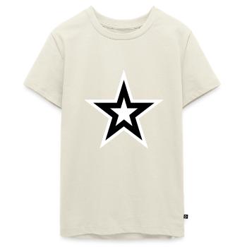 LUCKY STAR - T-shirt Premium bio Ado - blanc cassé - Devant - AI Model Teenager Male light (155cm)