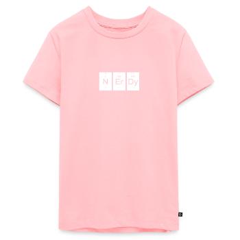 nerdy periodic table gift nerd - Teenager Premium Organic T-Shirt - rose - Front