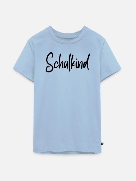 Schulkind - Einschulung Erstklässler - Teenager Premium Bio T-Shirt - Hellblau
