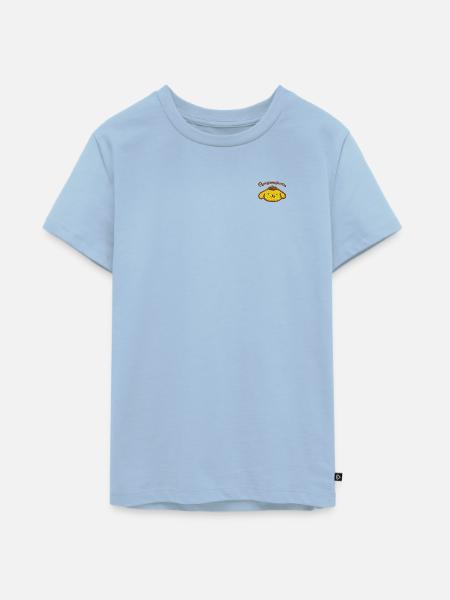 Pompompurin Stick Portrait - Teenager Premium Bio T-Shirt - Hellblau