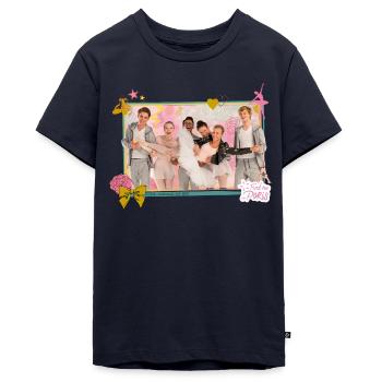 Find me in Paris Charaktere - Teenager Premium Bio T-Shirt - Navy - Vorne - AI Model Teenager Male light (155cm)