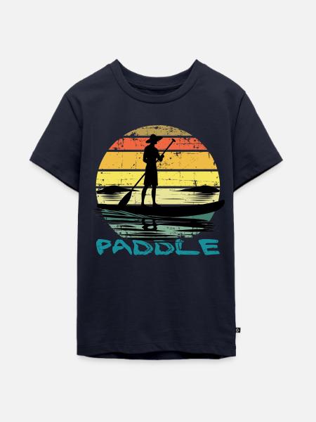 Paddel - Teenager Premium Bio T-Shirt - Navy