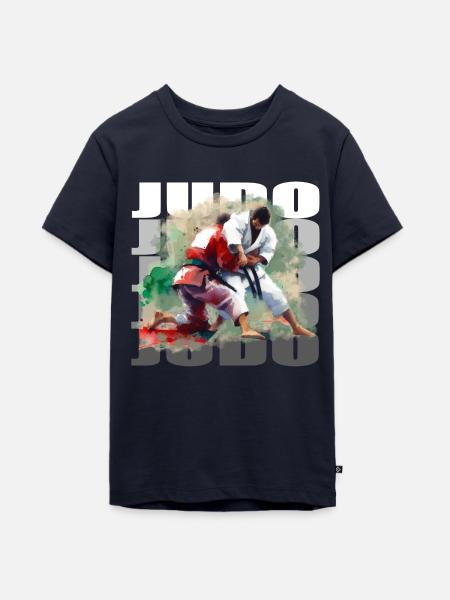 Judo - Teenager Premium Bio T-Shirt - Navy