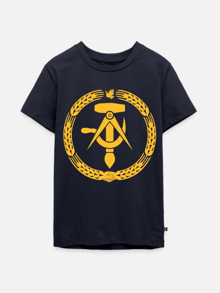 Kommunismus - Teenager Premium Bio T-Shirt - Navy