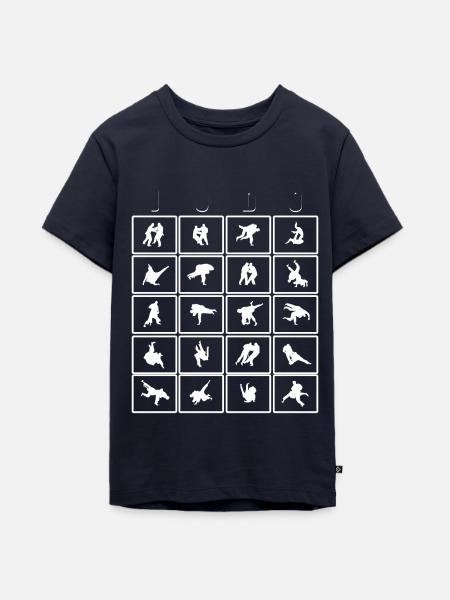 Judo - Teenager Premium Bio T-Shirt - Navy