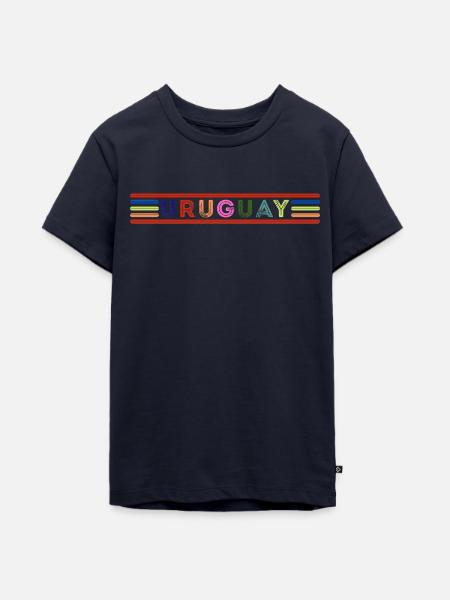 Uruguay - Teenager Premium Bio T-Shirt - Navy